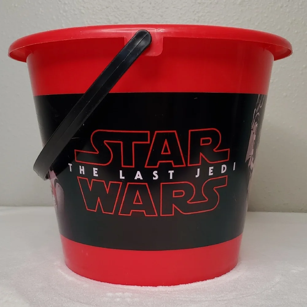 Star Wars Bucket The Last Jedi Storm Trooper Halloween Costume Beach Toys